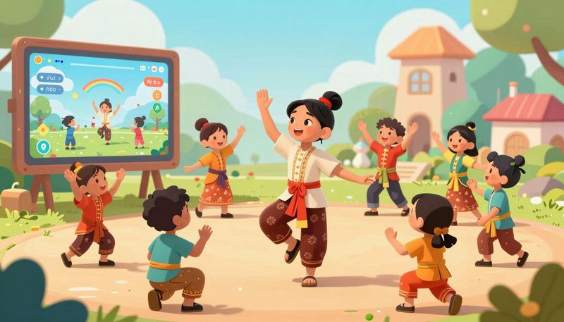Anak-anak Indonesia belajar budaya dan tradisi Nusantara dengan bantuan AI